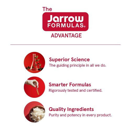 Jarrow Formulas Citrus Bergamot 500 mg - 60 Servings (Veggie Caps) - Antioxidant Support for Cardiovascular & Metabolic Health - Dietary Supplement - Gluten Free - Use QH-Absorb
