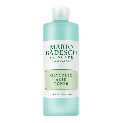 Mario Badescu Glycolic Acid Toner for Dry and Combination Skin, Alcohol-Free Facial Toner for Aging Skin, Formulated with Exfoliating Glycolic Acid & Antioxidant Grapefruit Extract, 16 Fl Oz