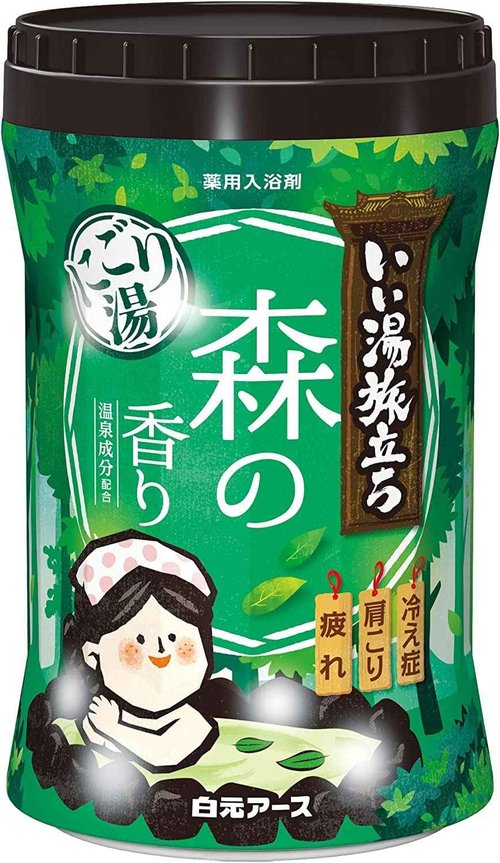 Japanese Bath Salt | Hakamoto Nigori Yuki | Japanese Forest Scent | Bath Roman Style | 660g Bottle