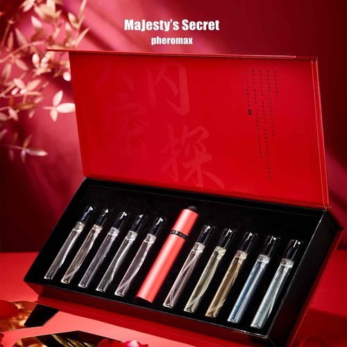 Luxury Women's Perfume Set (10 x 0.34 fl oz) – Mini Fragrance Collection with Magnetic Cap & Gift Bag – Unique Women Perfume for Travel,Dating,Holidays,Daily Use – Gift for Mum,Wife,Girlfriend