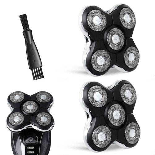 GORLENT 2 Pack Blade Pro Replacement Head Compatible with Remington Balder Pro XR7000, 5 Dual Track Shaver Heads for a Smooth and Close Shave with No-Irritation.