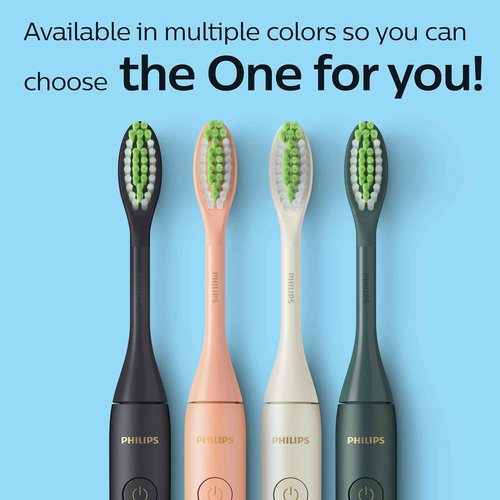 Philips Sonicare One by Sonicare Rechargeable Toothbrush, Sage, HY1200/28