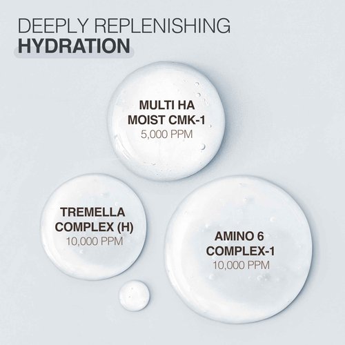 POESIA Hydro Hyaluronic Ampoule Serum – 3-Layer Hyaluronic Acid Complex for Deep Hydration | 48ml | Korean Glass Skin Glow | Clinically Proven +282% Moisture | Clean & Vegan Skincare