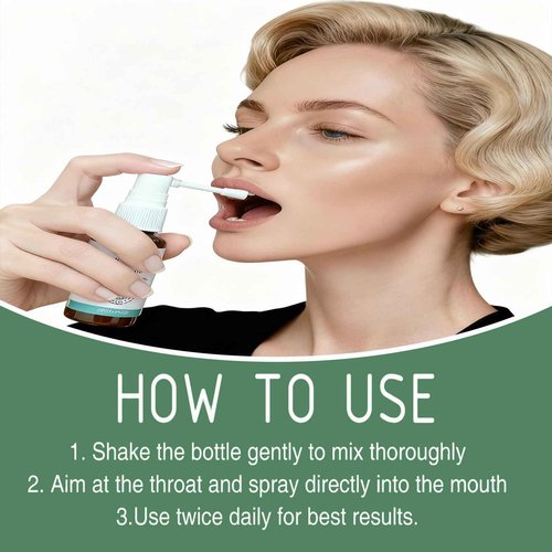 Organic Herbal Lung Cleansing Spray,Cleansing Spray Breath Easy,Mucus Relief and Lung Cleanse,mullein leaf extract-2pcs