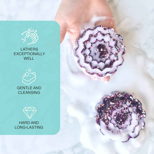 Saponify - 4Lb Ultra Clear Soap Base, Unscented Base, Easy to Use Glycerin Soap Base for Soap Making