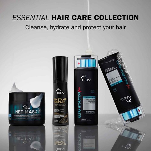 Truss Instant Repair - Daily Leave-In Hair Protector and Humidity Blocker - Seals Split Ends, Leaving Hair Shiny and Silky Soft