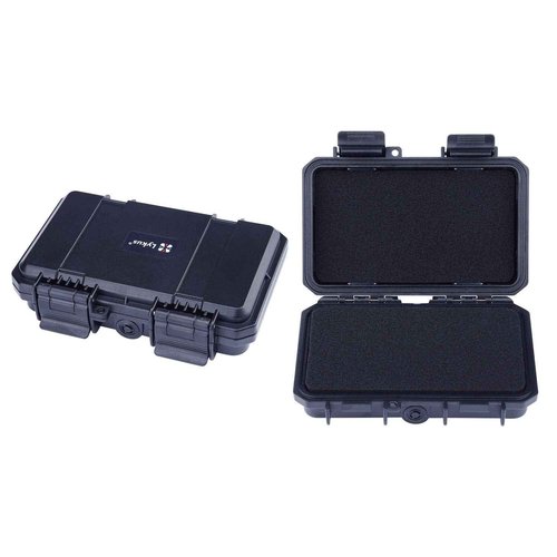 Lykus HC-1510 Mini Hard Case Dry Box with Foam Insert, Interior Size 5.91x3.35x1.46 inch, IP66 Splash-Proof