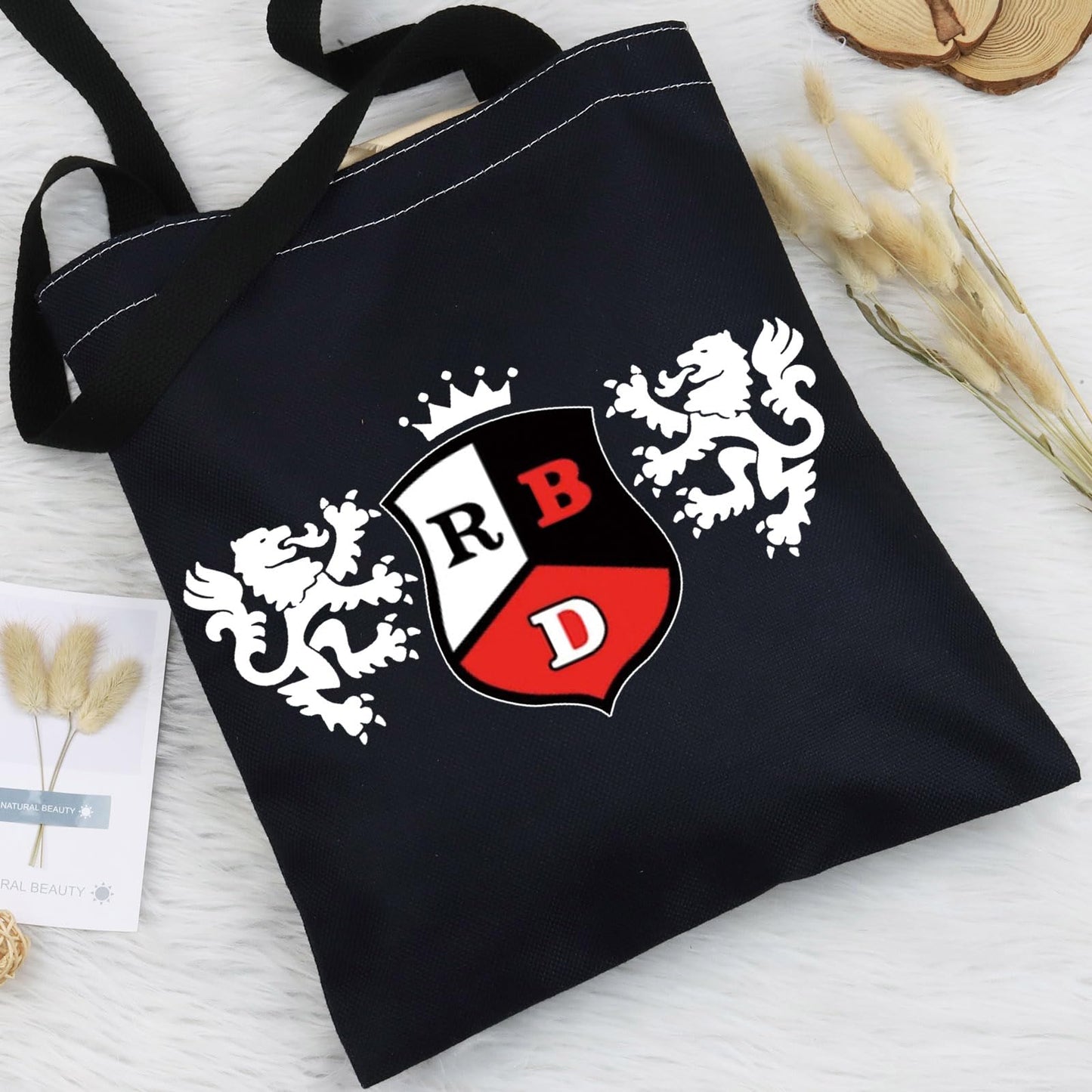 BWWKTOP Latin Music Cosmetic Makeup Bag Mexico Band Fans Gifts RBD Makeup Zipper Pouch Bag Singer Merchandise (RBD TG BL)