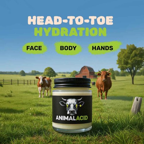 Beef Tallow for Face, Skin & Body - 4 Fl oz Handmade Tallow Face Moisturizer with Organic Jojoba Oil, Beeswax & Honey - 100% Grass Fed Beef Tallow Cream - Unscented