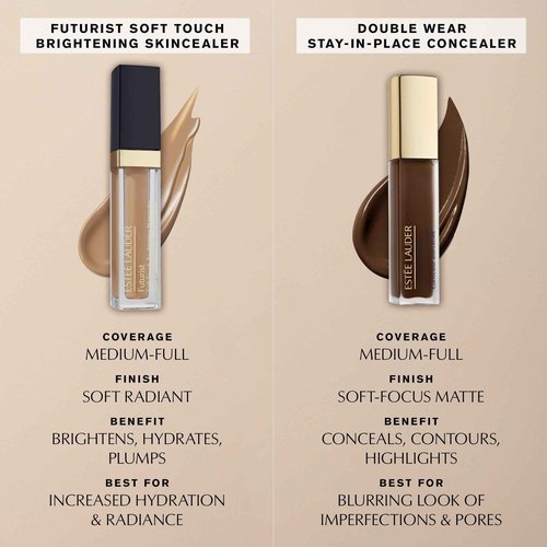Estée Lauder Double Wear Stay-in-Place Flawless 24-Hour Concealer | Longwear | Soft Matte Finish, Medium-to-Full Coverage | Hydrating, 0.4 Fl Oz, 2N