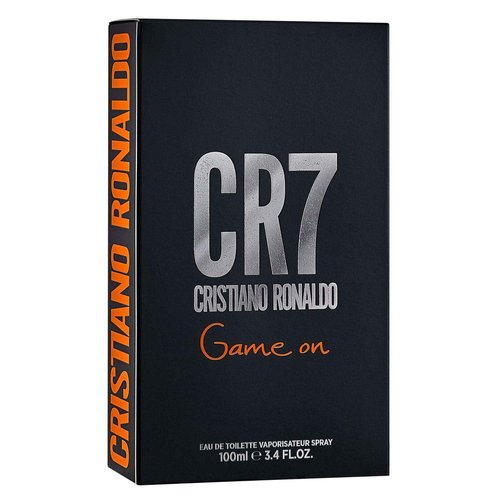 CR7 Game On Cristiano Ronaldo - Eau De Toilette Cologne Scent for Men - With Papaya, Ice, Cedar, and Cashmere Wood - From Cristiano Ronaldo's Original Men's Fragrance Collection - 3.4 oz