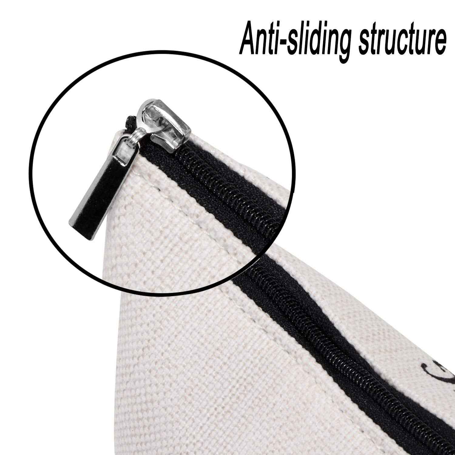 TV Show Inspired Gift Classy, Sassy And A Bit Sassenachy Zipper Pouch Cosmetics Bag For Fans (A Bit Sassenachy bag)