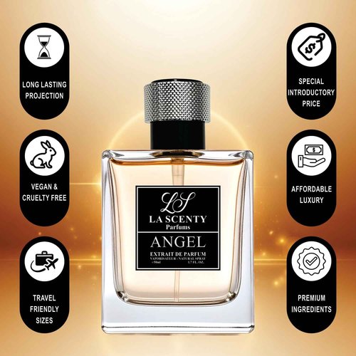 LaScenty ANGEL | Inspired by K|.LIAN Angel's Share for Men & Women (1.7oz / 50ml) | Extrait de Parfum | Long-Lasting Boozy Amber Gourmand Scent | Unisex Luxury Signature Fragrance