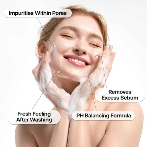 tHermoCEUTICAL Post Enzyme Gentle Cleanser - Daily Exfoliating Face Wash, Facial Scrub Exfoliator with Papaya Enzyme Powder, 1.4 fl.oz