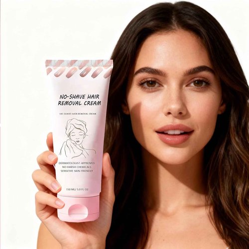 Bare Basic Hair Removal Cream,No Shave Hair Remover for Women, Suitable for Sensitive Skin, Fast and Gentle, Moisturizes and Nurtures Skin, Leaving it Soft and Protected after Hair Removal (1pcs)