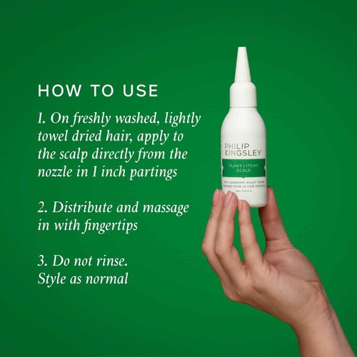 Philip Kingsley Flaky/Itchy Scalp Toner for Dry, Oily Scalps, Soothing and Calming Scalp Care Products, Refreshes, Soothes, and Comforts, 21.69oz