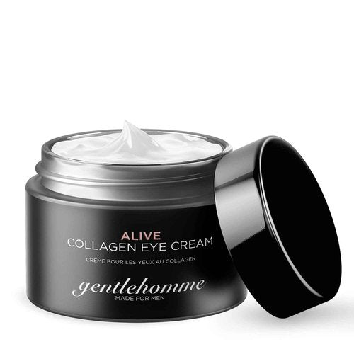 Gentlehomme Eye Roller Serum for Men & Men's Collagen Eye Cream | Depuffing Eye Roller Ball for Dark Circles & Puffiness | Collagen & Caffeine Eye Cream with Hyaluronic Acid- Eye Skincare Kit- 2 Count