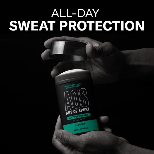 Art of Sport Men’s Antiperspirant, Eucalyptus, Made with Natural Botanicals, Made for Athletes, Victory Scent, 2.7 Ounce (Pack of 2)