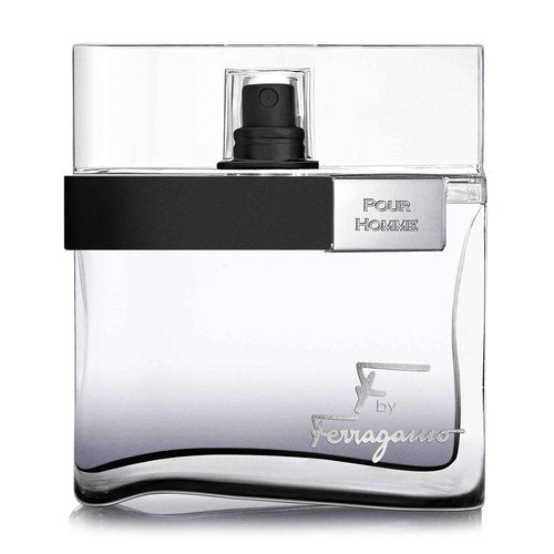 FERRAGAMO F by Ferragamo Black Eau de Toilette Pour Homme, Cologne Spray for Men, 1.7 Fl. Oz.