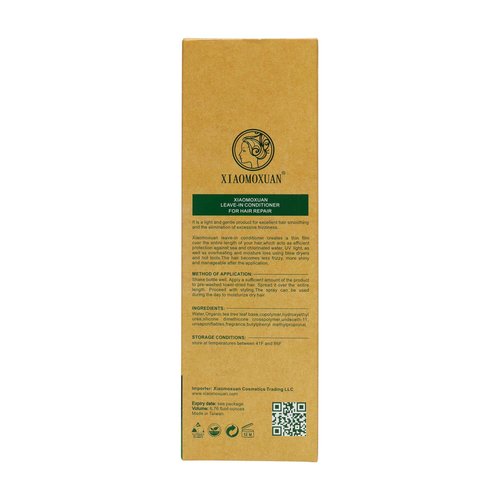 Xiaomoxuan Natural Tea Tree Leave-In Conditioner for Men and Women - Deep Conditioning Spray for Dry Hair Treatment - Hair Detangler Spray - Acondicionador para Cabello Maltratado