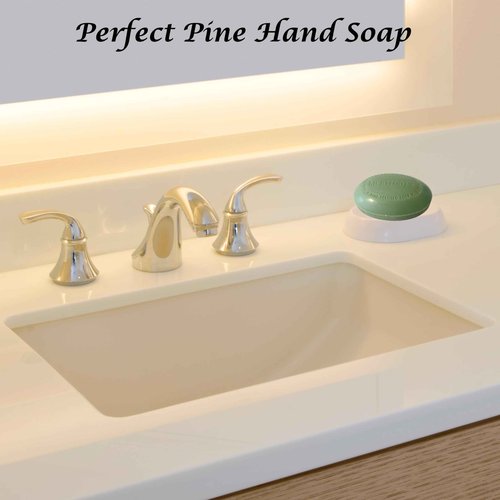 Perdy Good Lightfoot's Pine Soap for Men (Set of 4 Bars) All Natural Pine Scented Mens Athletic Soap for Body or Hands