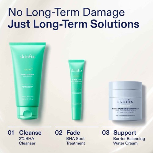 Skinfix 2% BHA Spot Treatment - 0.5 fl oz - Clears Acne Blemishes & Blackheads with Niacinamide - Fragrance Free - Vegan, Cruelty Free