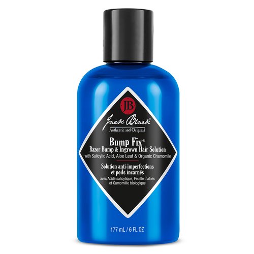 Jack Black Bump Fix, 6 Fl. Oz. – Acne, Razor Bump & Ingrown Hair Solution – Moisturizing Acne Treatment for Face, Aftershave for Razor Bumps, Ingrown Hair Serum for Men