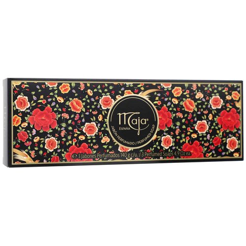Maja soaps classic set of 3 Soaps140g/ 4.9 Oz Each. The Scent that seduces the world. (Pack of 2)