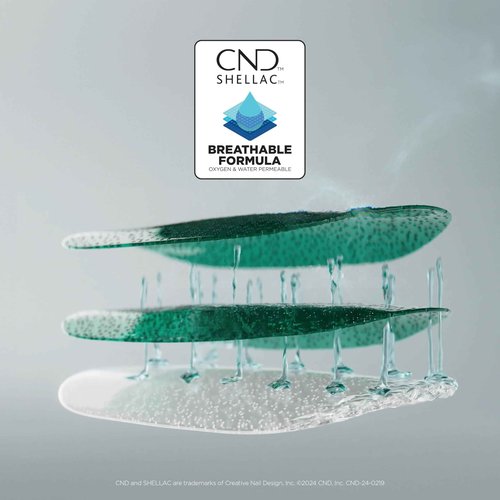 CND Shellac Gel Nail Polish Wear Extended Base Coat, First Step Adhesive Layer for Longwear NailPaints with No Nail Damage, 0.42 fl oz