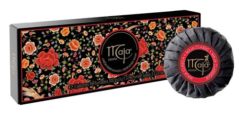 Maja Classic Luxury Perfumed Bar Soap. Moisturizes your Skin with Glycerin. Delicious and Distinctive Scent. 3 Soaps. 3.5 Oz / 100 g