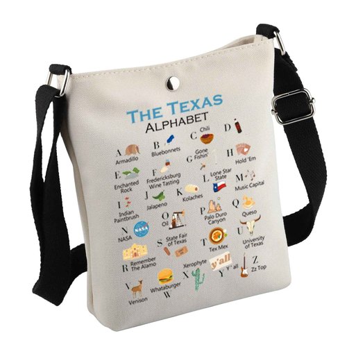 MNIGIU Texas Canvas Tote - Eco-Friendly Welcome Bag (TexasZheng)
