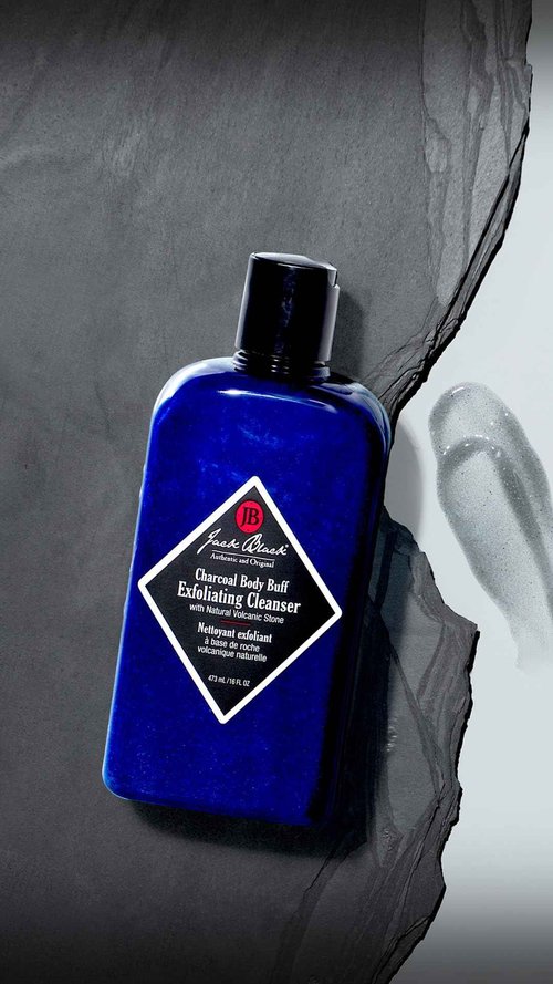 Jack Black Charcoal Body Buff Exfoliating Cleanser, 16 oz.