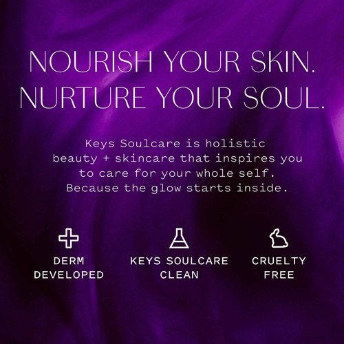 Keys Soulcare Reviving Aura Mist, Revitalizing Facial Spray Hydrates, Tones, Refreshes & Renews Skin, Vegan, Cruelty-Free, Rose Scent, 3.72 Fl Oz