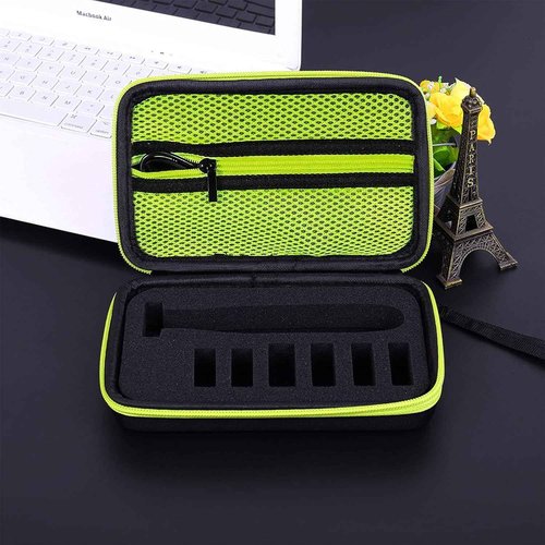 LinMei Travel Shaver Case Compatible with One Blade QP2724/90 QP2834/70 QP2630/72 Hybrid Electric Trimmer Hard Portable Storage Carrying Case for Shavers and Accessories