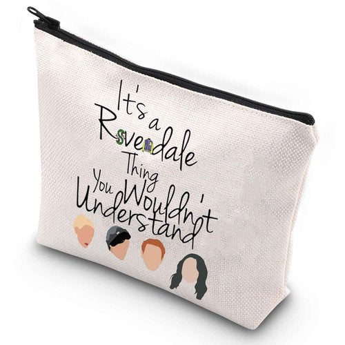 G2TUP River Merchandise Cosmetic Bag TV Show Series Theme Organizer Pouch It's A River Thing You Wouldn't Understand (It's A River Thing)