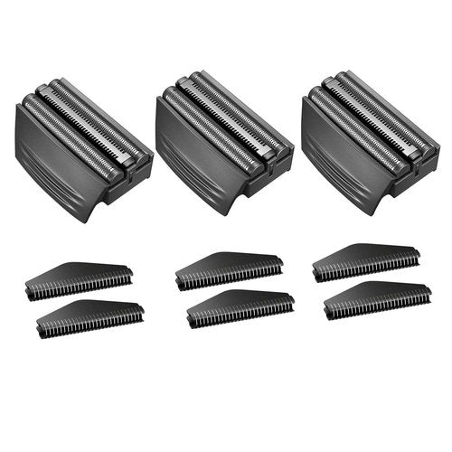 3PCS Shaver Replacment Heads Compatible with Remington SPF-300 Replacement Screen and Cutter for Foil Shavers F4900, F5800, F7800 Shavers