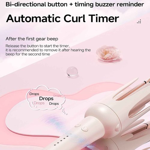 5 in 1 Interchangeable Curling Iron Set, 5 Styling Tools, 28mm，32mm，40mm Roll, Hair Straightener Brush，Volumizing Comb，and Curling Iron，3 Temp & Timer & Negative Ions