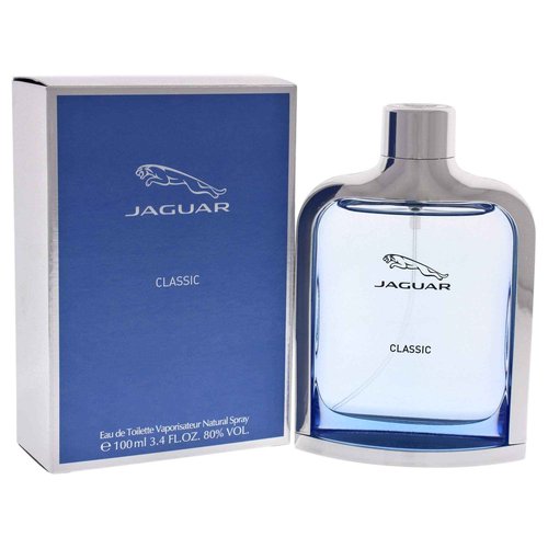 Jaguar Classic Blue for Men Eau de Toilette Spray, 3.4 Ounce