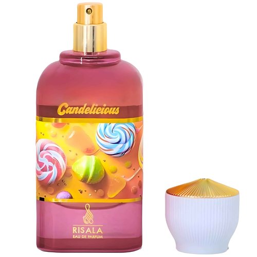 Risala Candelicious for Unisex Eau de Parfum Spray, 3.4 Ounce