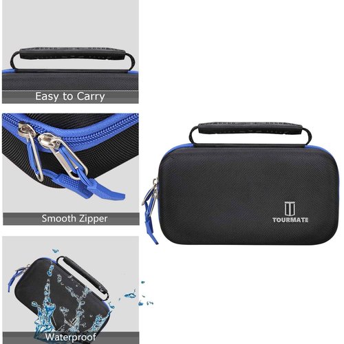 Tourmate Hard Case Replacement for Nicwell Water Dental Flosser Cordless (ONLY CASE)