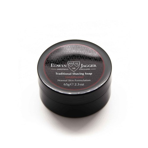 Edwin Jagger SSSWT Sandalwood 99.9% Natural Traditional Shaving Soap 65g Travel Tub