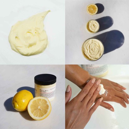 C.O. Bigelow Lemon Body Cream 8oz, Lotion for Dry Skin with Shea Butter & Lemon Extract, Moisturizing Body Lotion and Hand Treatment