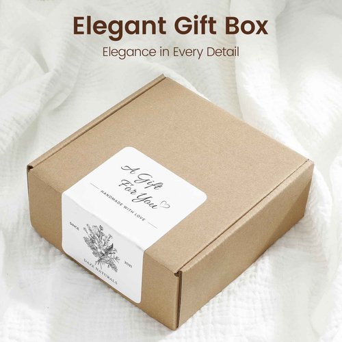 Daze Naturals Bath Gift Set, Spa Gifts for Women, Self Care Products for Women, Lavender & Cream Soap Bar, Calm Pillow Mist, Bath Bomb & Shower Steamer, Body Butter and Lip Balm