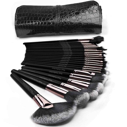 Real Perfection Makeup Brushes 40 pcs with 1 Eyebrow Razor
