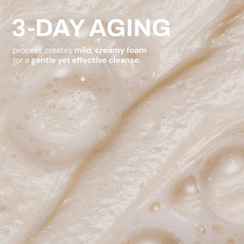 Whamisa Organic Flowers Foam Cleansing Cream, Foaming Face Wash, Postbiotic-Rich Formula for Gentle Wash, Rich Bubble Pore Care, Fermented Complex, 3 Day Aging, Hydrating (150ml)
