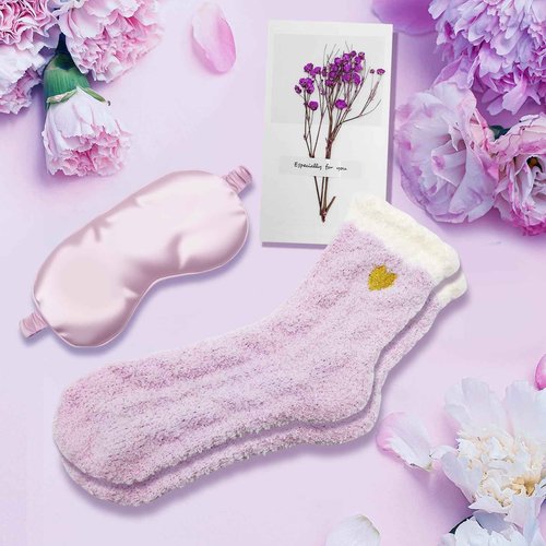 Birthday Gifts for Women - Self Care Gifts, Get Well Soon Gifts for Women, Unique Relaxing Spa Gifts Basket with Flannel Blanket, Tumbler, Socks, Soap & Candle, for Grandma Sister Mom, Wife, Her