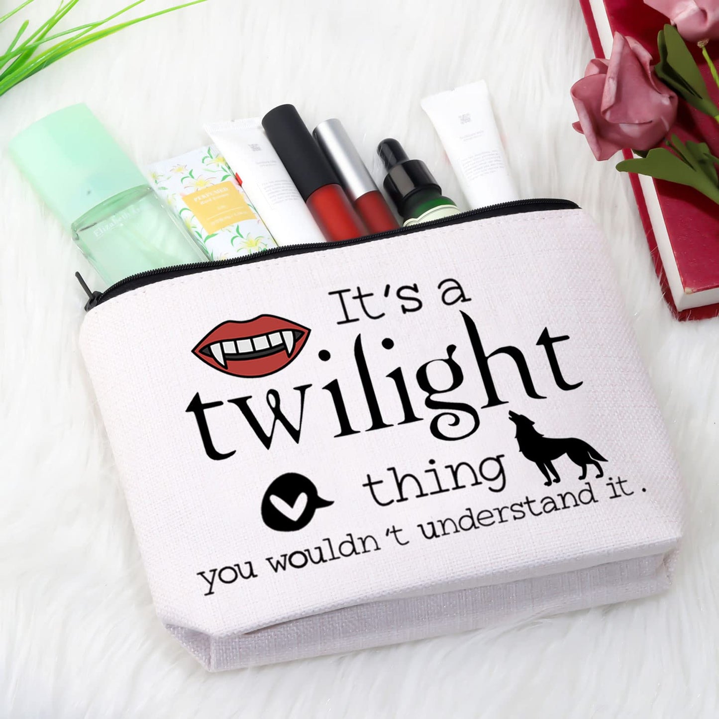 GJTIM TV Show Inspired Gift It’s A Twil Thing You Wouldn’t Understand It Zipper Pouch Makeup Bag for Fans (Twil thing bag)