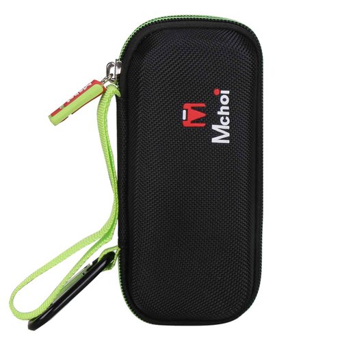 Mchoi Hard Carrying Case Fits for Gillette Fusion5 Men’s Razor & Proglide Shield Men's Razor, Case Only (Black, Green)