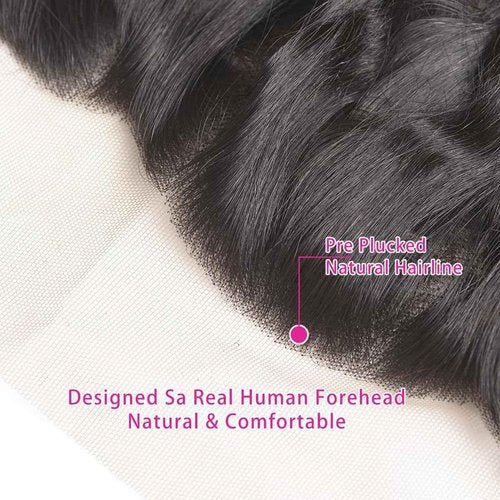 13x4 Ear To Ear Lace Frontal Free Part 13x4 Kinky Curly Lace Closure Brazilian Virgin Human Hair Frontals Natural Black 180% Density (13x 4 Kinky Curly, 18 inch)