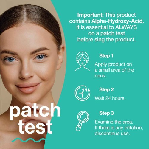 TOUCH Glycolic Acid Lotion for Keratosis Pilaris - KP Exfoliating Body Lotion Moisturizer - for AHA BHA Rough & Bumpy Skin- Gets Rid of Redness - 8 Fl Oz